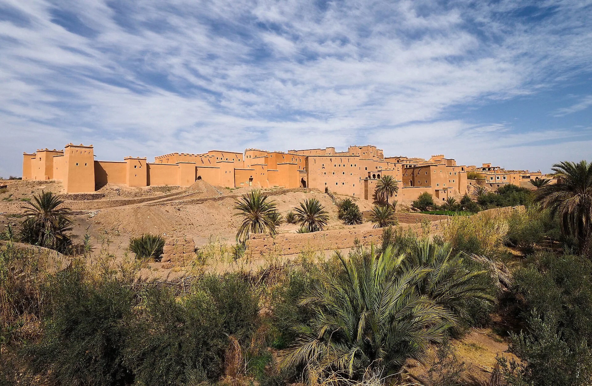 La kasbah de Taourirt au cœur de Ouarzazate