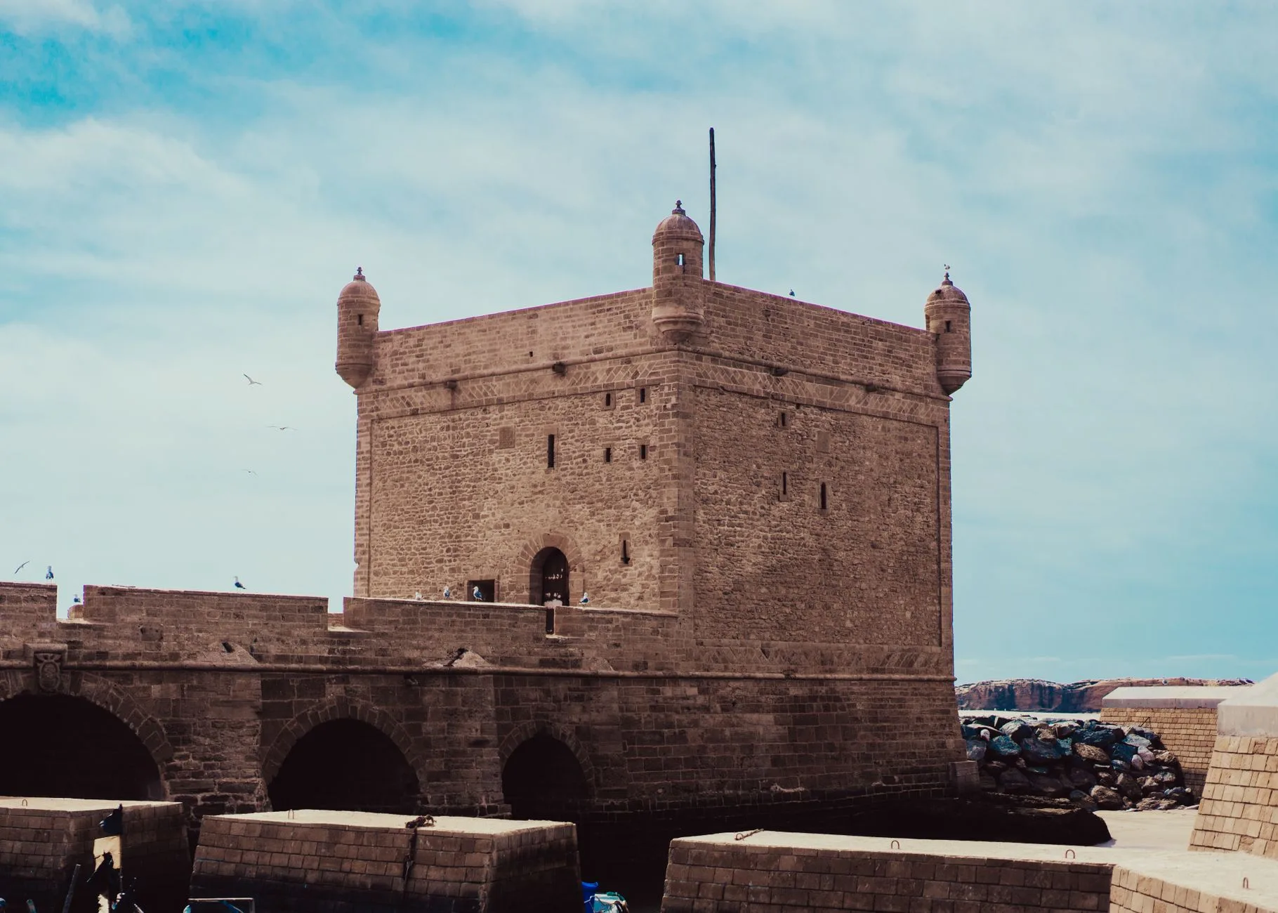 Les remparts et la Skala de la Ville