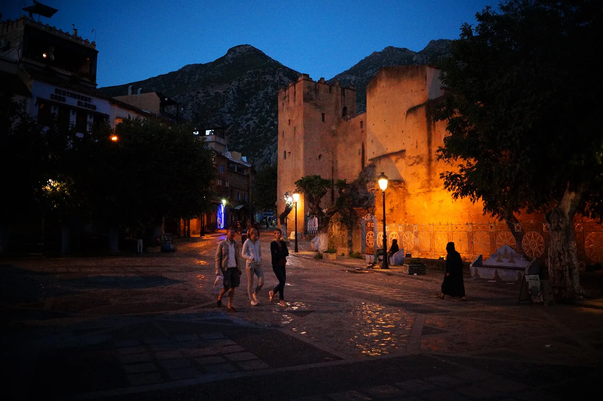 La place Outa el Hammam et la kasbah